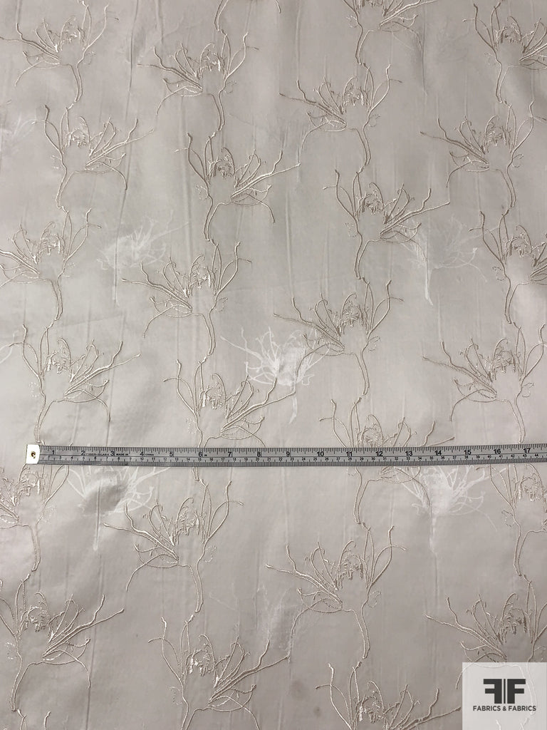 Ivory Italian Satin Organza main image 1