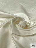 Italian Solid Fine Silk Faille - Ivory
