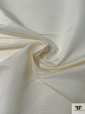 Solid Silk Faille - Off-White