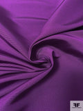 Solid Silk Faille - Purple Violet