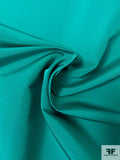 Solid Silk Faille with Fused Back - Aqua Teal