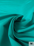 Solid Silk Faille with Fused Back - Aqua Teal