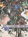 Adam Lippes Floral Bouquets Printed Silk Chiffon - Multicolor / Light Ivory
