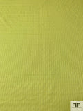 Vertical Shadow Striped Cotton Voile - Bright Yellow