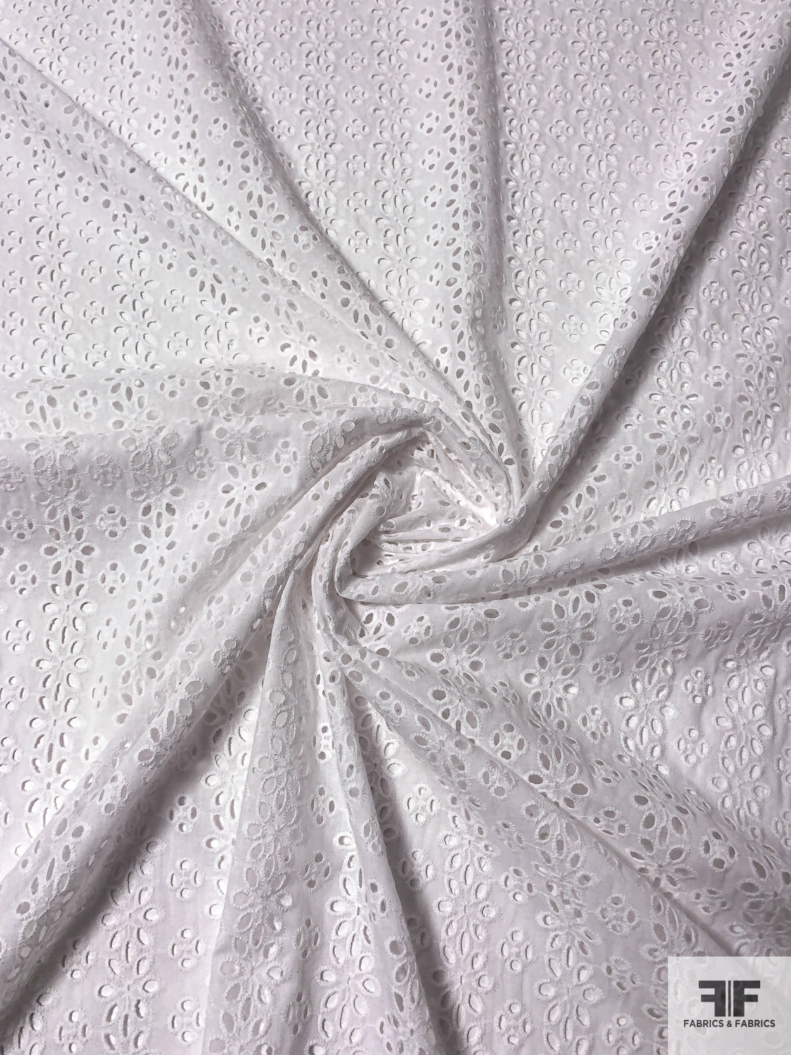 White Cotton Batiste Fabric by the Yard