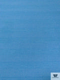 Italian Prabal Gurung Horizontal Striped Ottoman Textured Cotton Novelty - Sunflower Blue