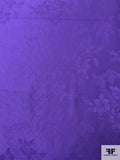 Made in Japan Floral Cotton Jacquard - Iris Purple