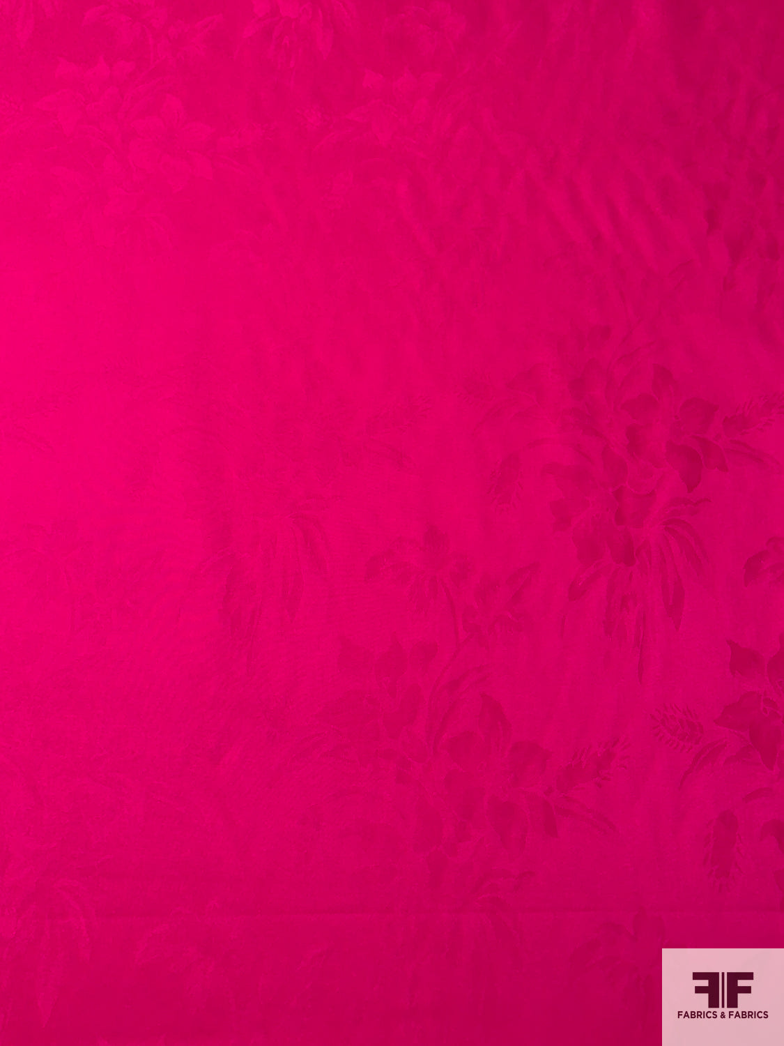 Made in Japan Floral Cotton Jacquard - Magenta | FABRICS & FABRICS ...