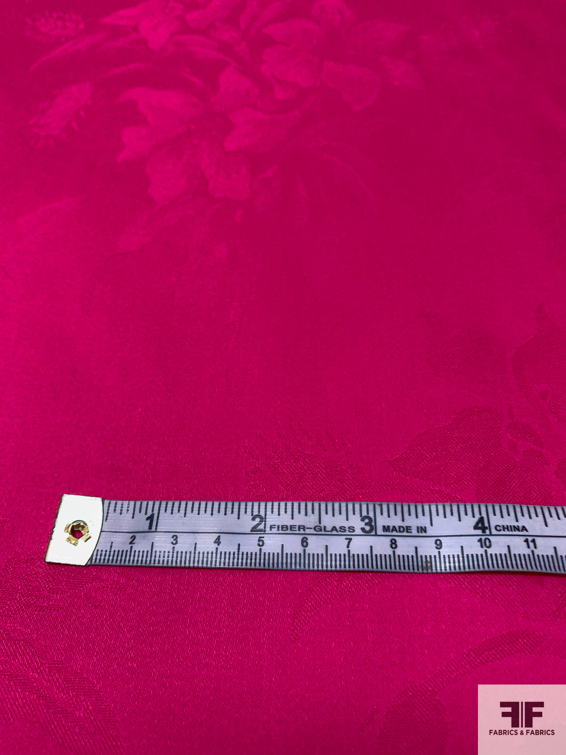 Made in Japan Floral Cotton Jacquard - Magenta | FABRICS & FABRICS ...