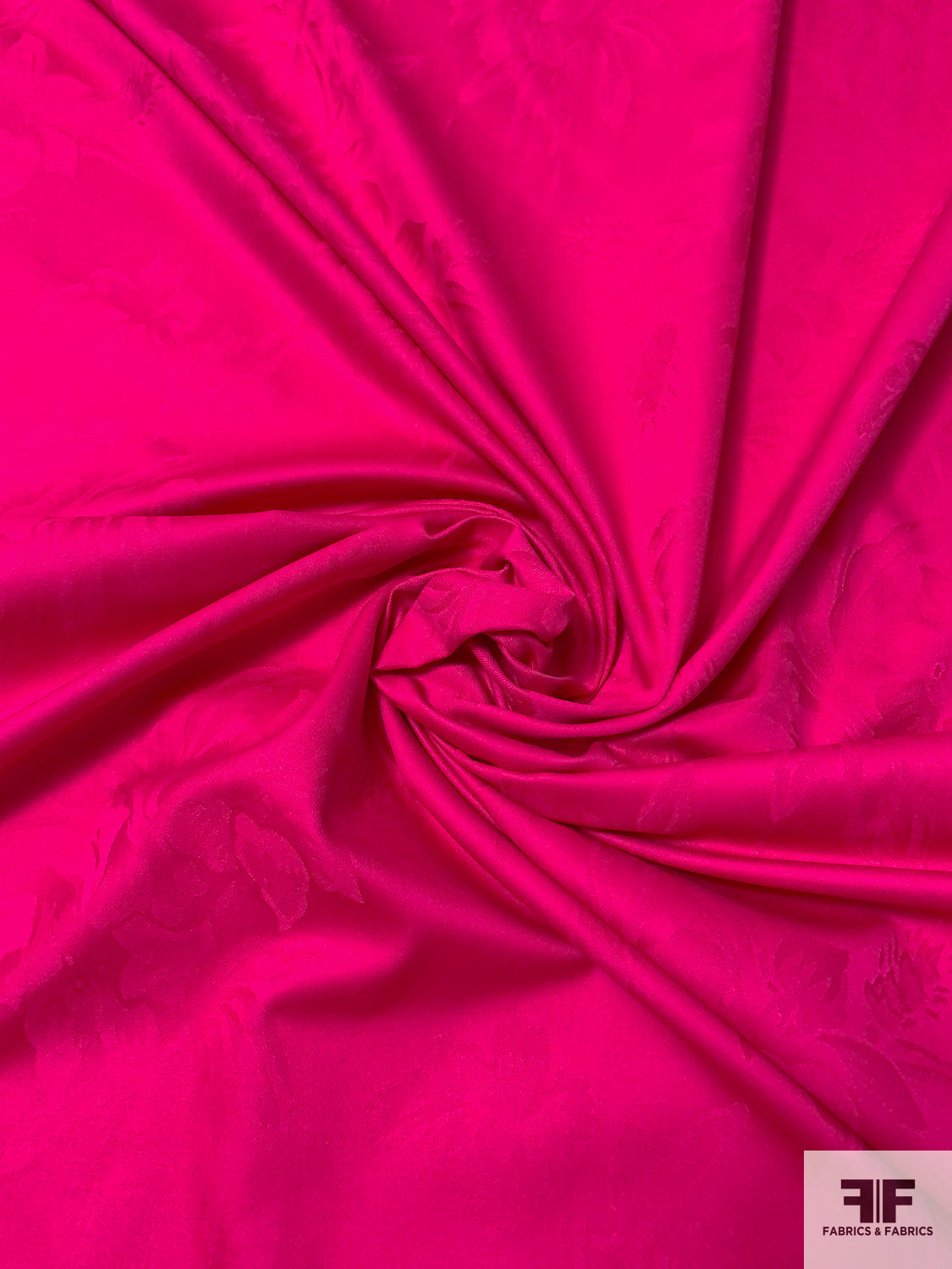 Made in Japan Floral Cotton Jacquard - Magenta | FABRICS & FABRICS ...