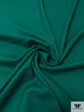 Solid Wool Crepe - Dark Green