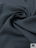 Solid Wool Crepe - Dark Grey