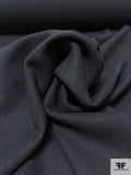 Solid Wool Crepe - Black