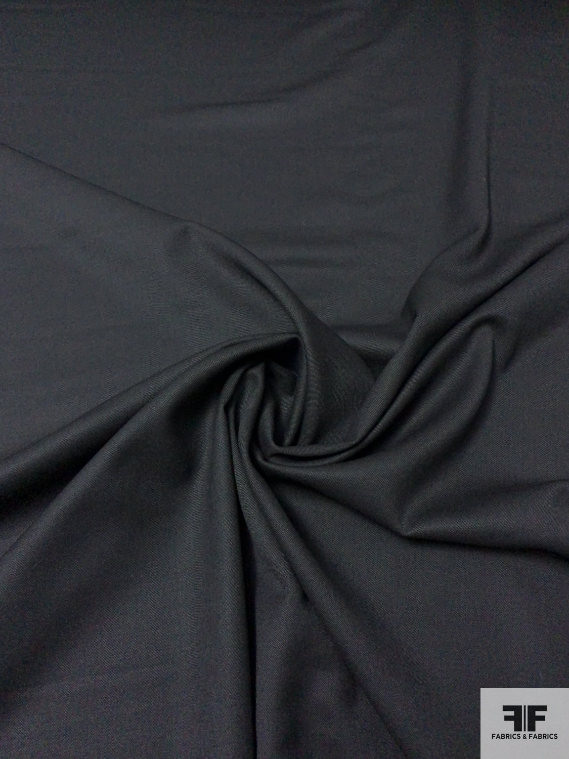 Black Gabardine Fabric  Fabric, Fabric texture, Black fabric