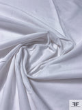 Solid Fine Pinwale Cotton Corduroy - White