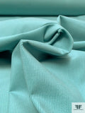 Solid Pinwale Cotton Corduroy - Aquamarine