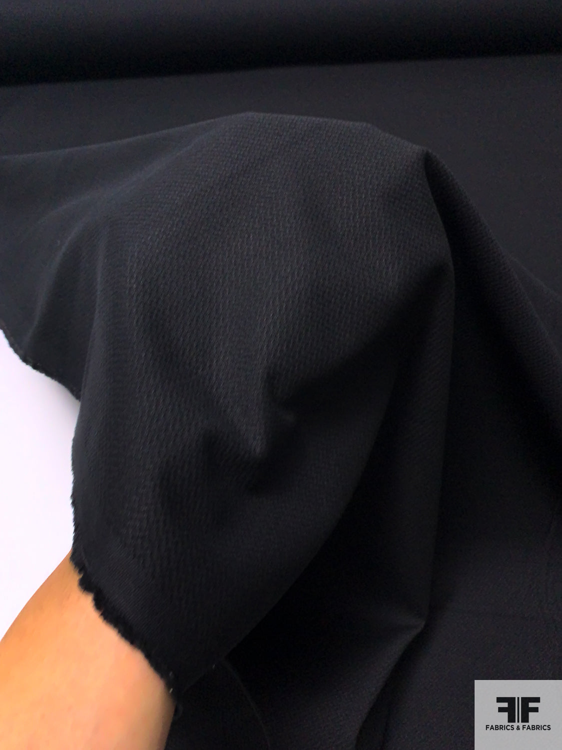 black cotton dress fabric Black Cotton Lawn Fabric