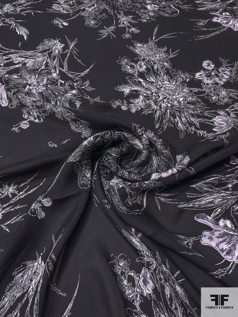 Printed Silk Georgette Fabrics | FABRICS & FABRICS NYC – Fabrics & Fabrics