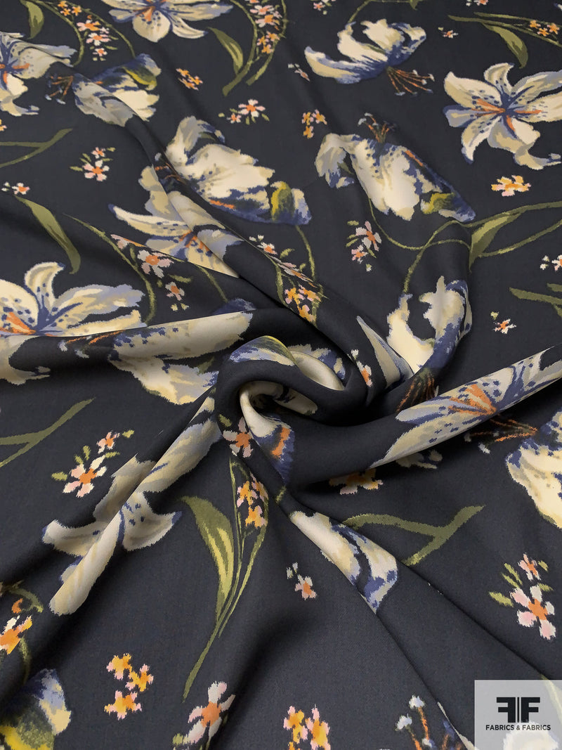 Printed Silk Georgette Fabrics | FABRICS & FABRICS NYC – Fabrics & Fabrics