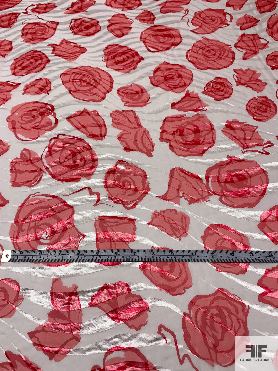 Italian Designer Chiffon Velvet Burnout Fabric Floral Print. Price for One  Yard 45 Wide -  Canada