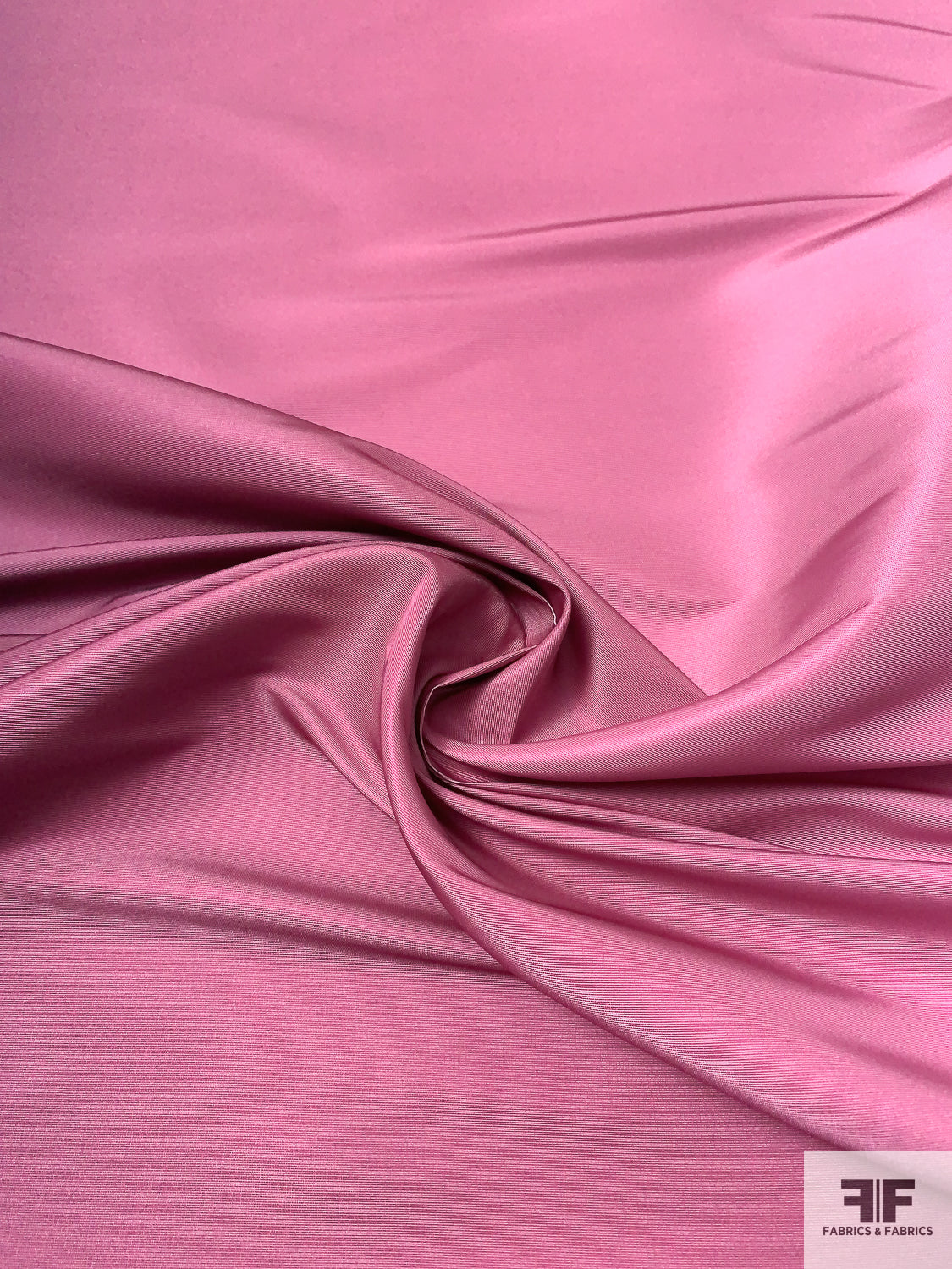 Ombré Printed Polyester Faille - Pink / Dark Purple