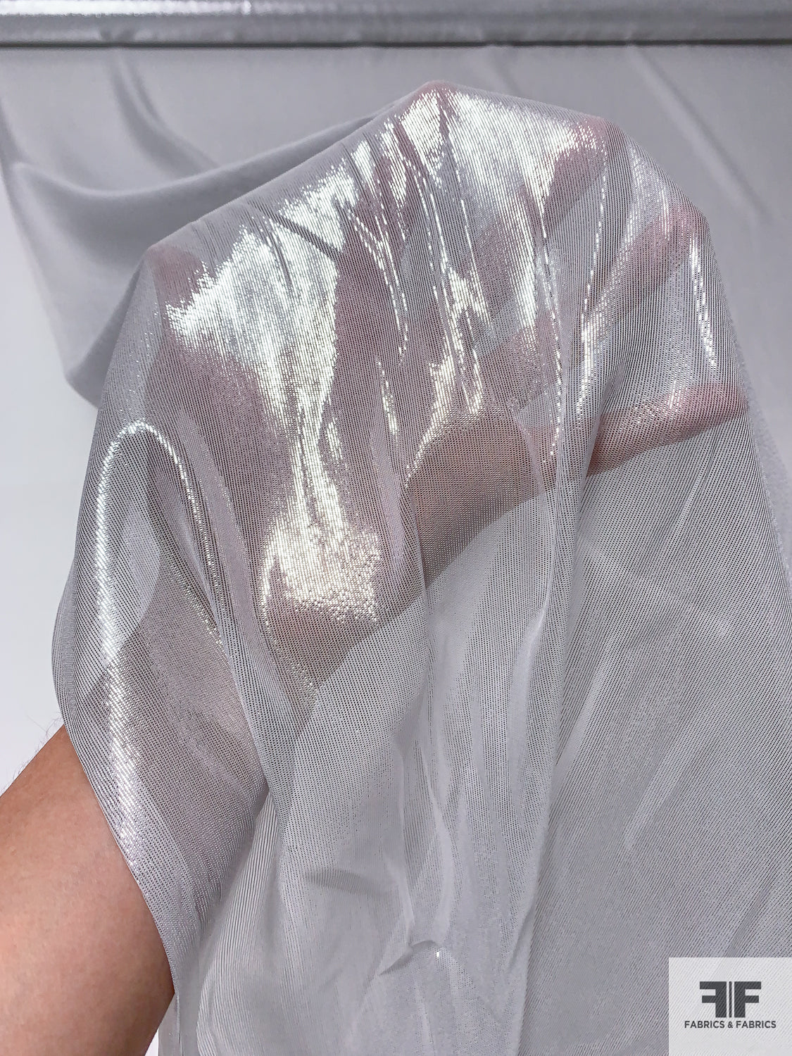 Lurex Pinstriped Silk Chiffon - Black  FABRICS & FABRICS – Fabrics &  Fabrics