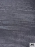 Woven Pin Dot Silk Organza - Midnight Navy / White