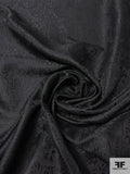 Paisley Pattern Brocade - Black