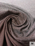 Italian Ombré Wool Blend Suiting Panel - Brown / Sand