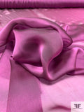 Iridescent Silk Chiffon - Grape Purple