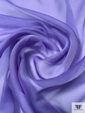 Fine Silk Chiffon in Iridescent Quality - Violet