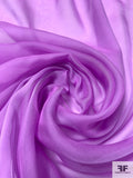 Fine Silk Chiffon in Iridescent Quality - Orchid Purple