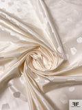 Rock Graphic Jaquard-Weave Silk Taffeta - Ivory