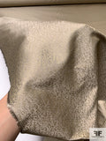 Graphic Woven Taffeta-Like Jacquard Silk BrocadeTaupe