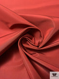 Solid Silk Faille with Fused Back - Burnt Orange
