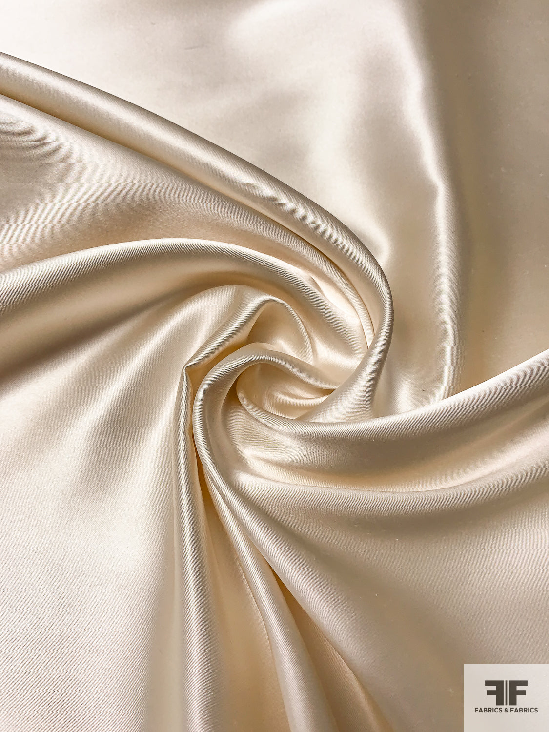 Solid Silk Necktie Satin - Ivory