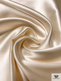 Solid Silk Necktie Satin - Ivory