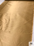 Solid Silk Necktie Satin - Gold