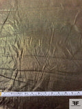 Foil Printed Linen - Gold / Black
