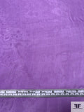 French Ombré Printed Silk Chiffon - Purple / Lavender