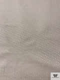 Dotted Clip Silk Chiffon - Off-White
