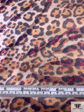 Ombré Animal Pattern Silk Charmeuse - Multicolor