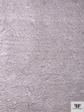 J Mendel Italian Cloqué Silk Organza - Dusty Lavender