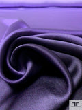 Ombré Printed Rayon Crepe Back Satin - Purple / Black