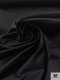 Solid Silk Satin - Black