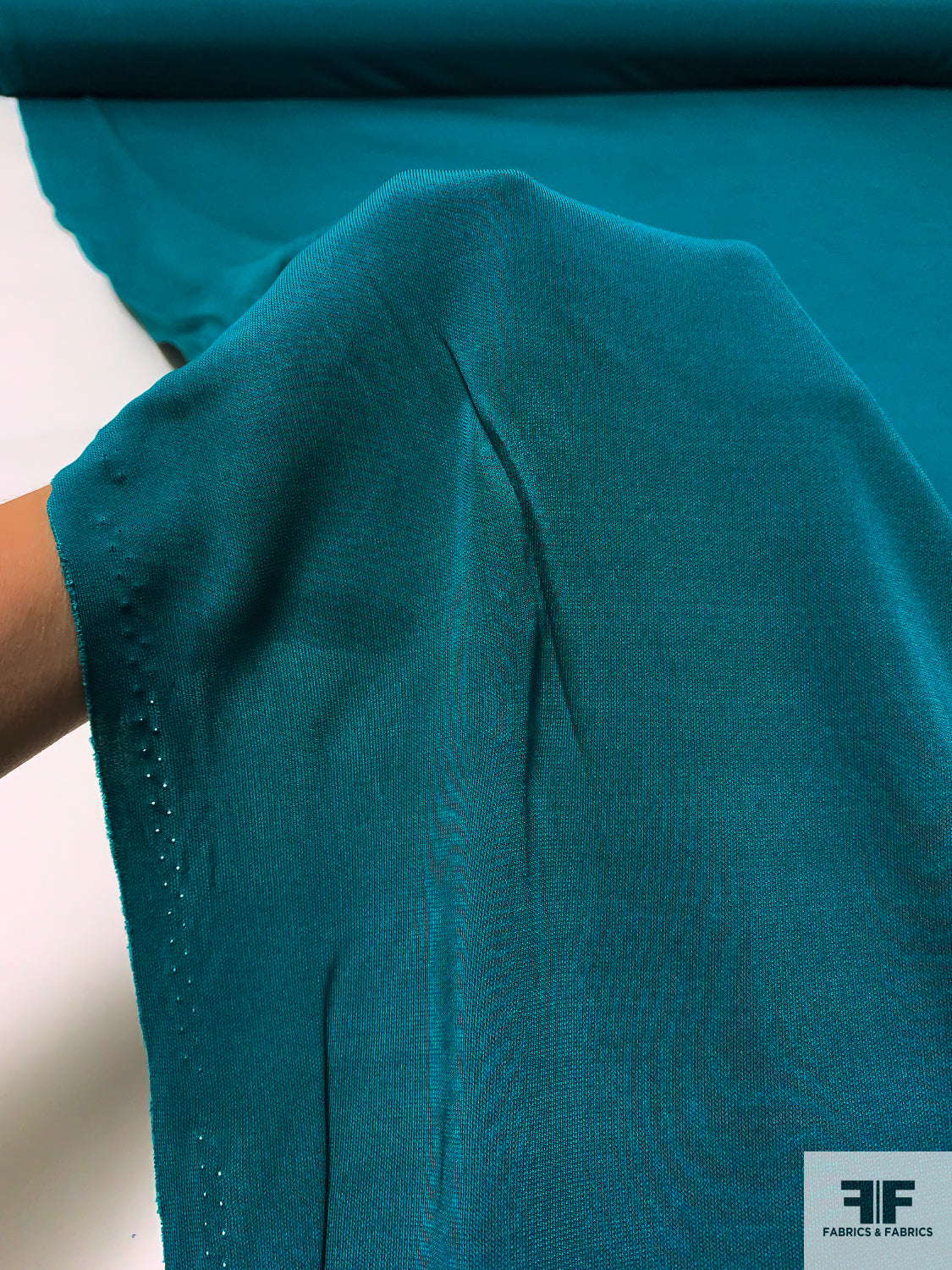 Solid Rayon Matte Jersey - Teal
