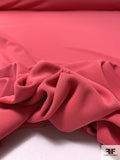 Solid Polyester Matte Jersey - Punch Pink