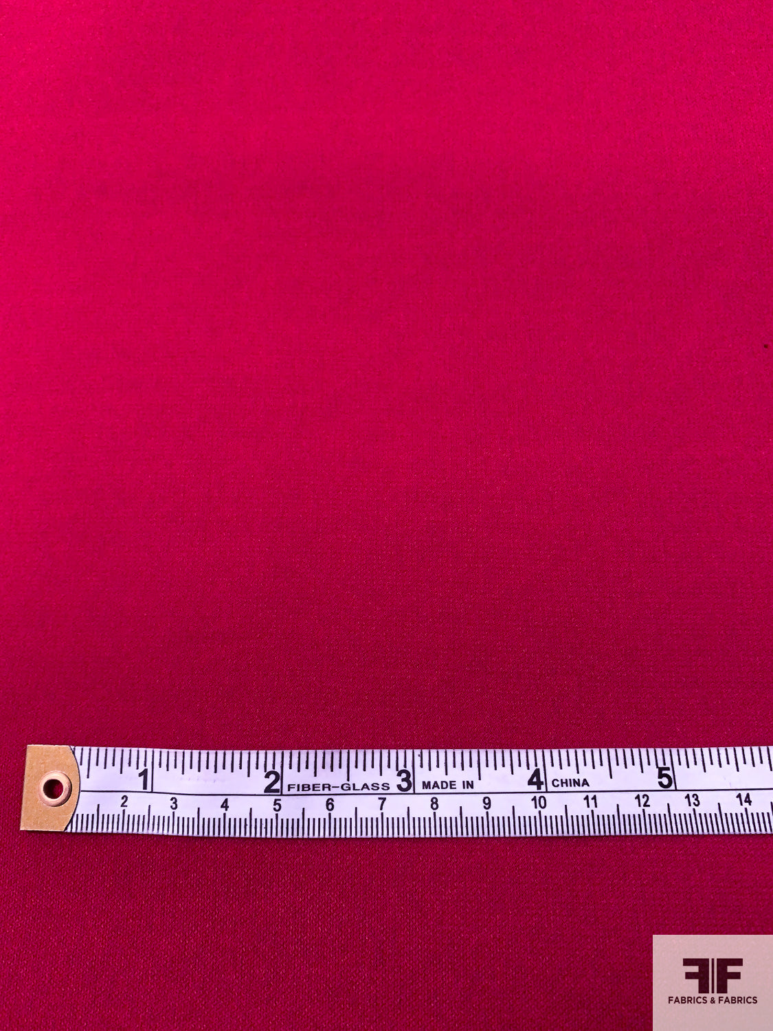 Solid Polyester Matte Jersey - Raspberry Red | FABRICS & FABRICS ...