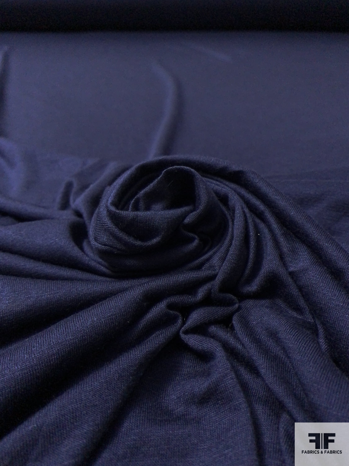 Solid Rayon Jersey - Dark Navy | FABRICS & FABRICS Fabrics & Fabrics Solid Rayon Jersey - Dark Navy | FABRICS & FABRICS Fabrics & Fabrics