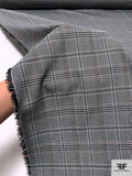 Plaid Traditional Suiting - Black / Light Grey / Rust / Coral